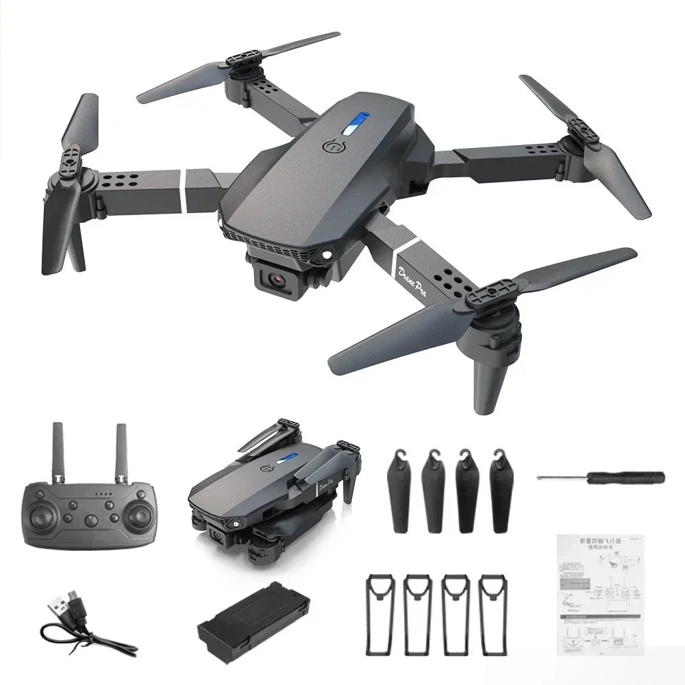 Eachine Drone E58 - Katlanabilir E88 Mini Drone, 4K HD