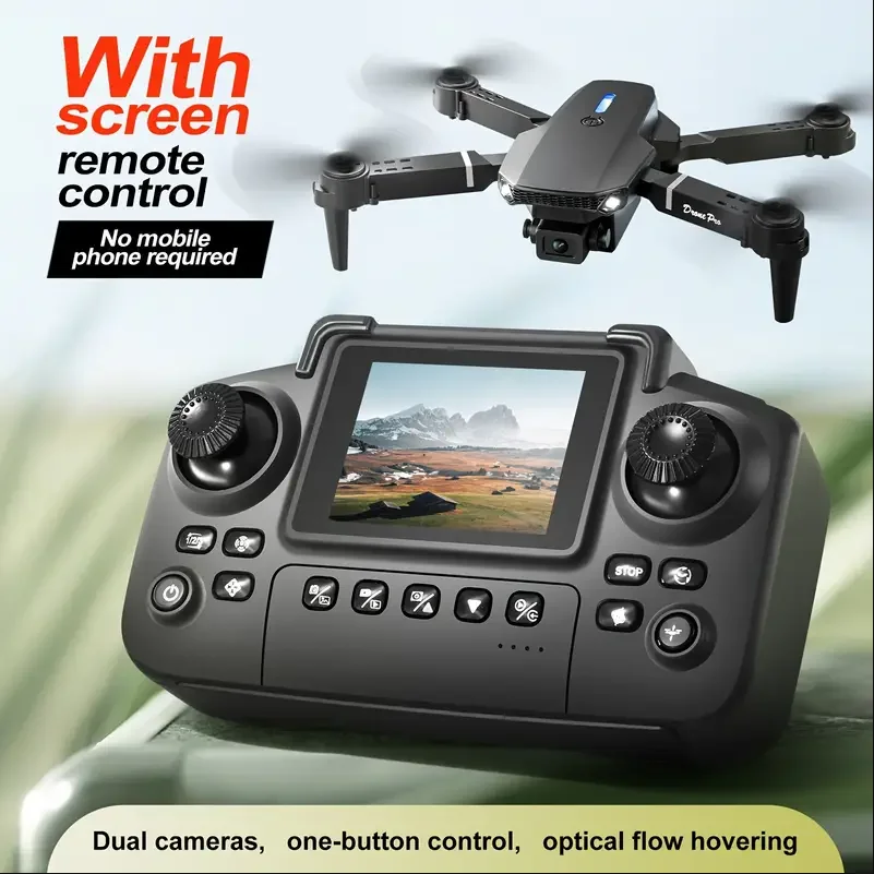 Eachine Drone E58 - 2025 E88 Drone HD Çift Kamera,