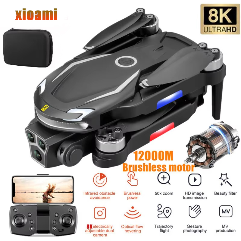 Jjrc Drone X12 - Yeni V88 8K GPS Profesyonel Engellerden