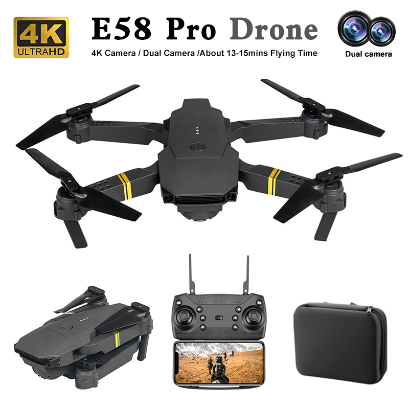 Eachine Drone E58 - Yeni E88/E58 profesyonel hava fotoğrafçılığı çift
