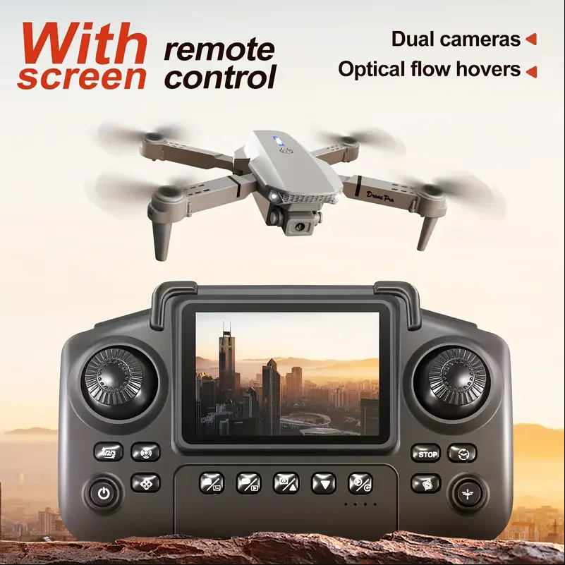 2025 E88 Drone HD Çift Kamera, - Eachine Drone E58 incelemesi ve fiyatı