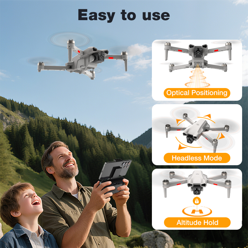 Yeni L107 PRO Drone 8k Hava Fo - Jjrc Drone X12 incelemesi ve fiyatı